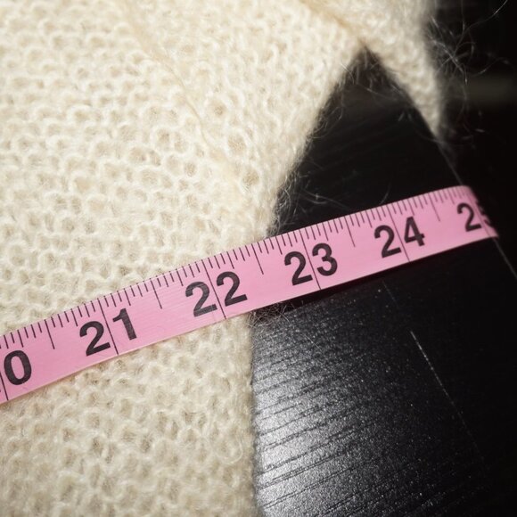 Vintage 80s Mohair Cardigan Sweater - Picture 6 of 7